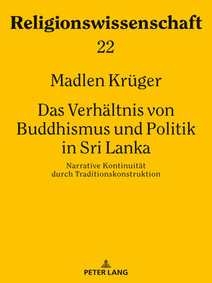 cover image of Das Verhältnis von Buddhismus und Politik in Sri Lanka